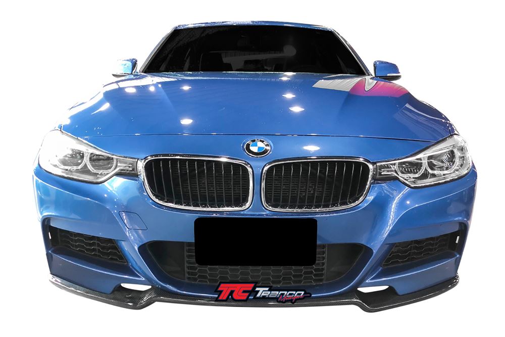 B33043 <BR> F30/31 G 前下巴 FOR M 保桿  <BR>適用:M SPORT/ M TECH保桿 <BR> 材質:碳纖維