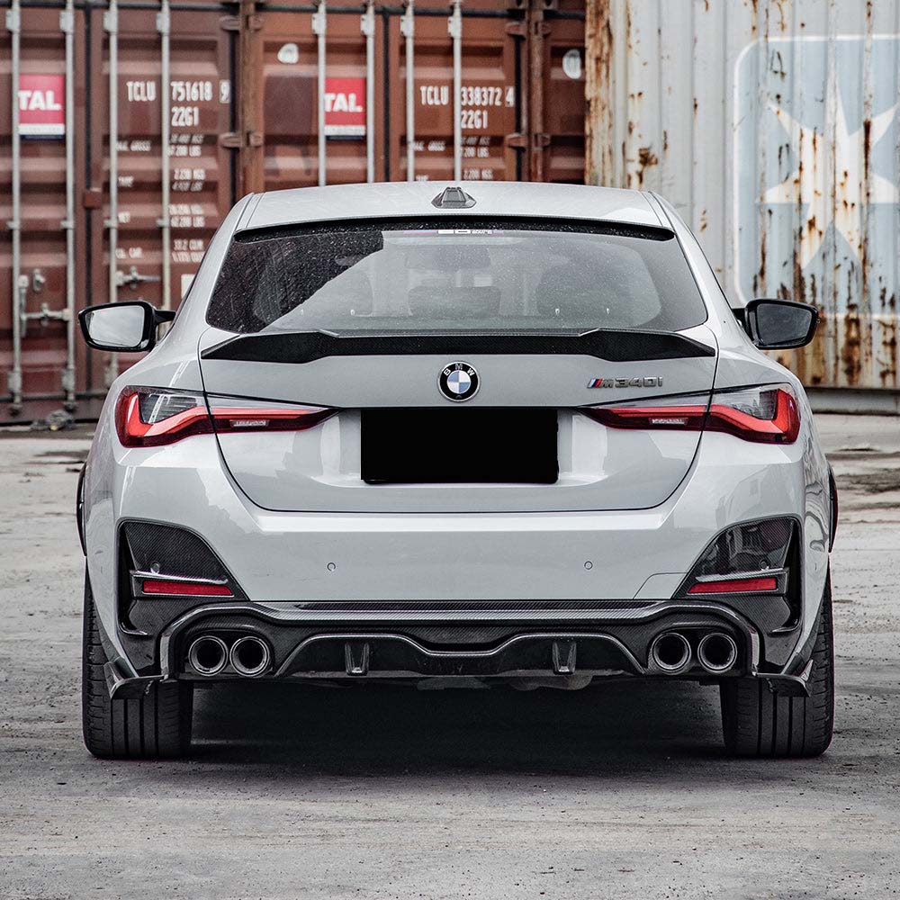 G26 碳纖維 後下巴 4出