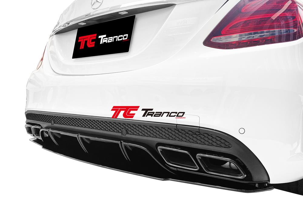 MC20576 <BR> W205 C63 E 後下巴總成 AMG保桿  <BR>適用:AMG保桿  <BR>材質:ABS