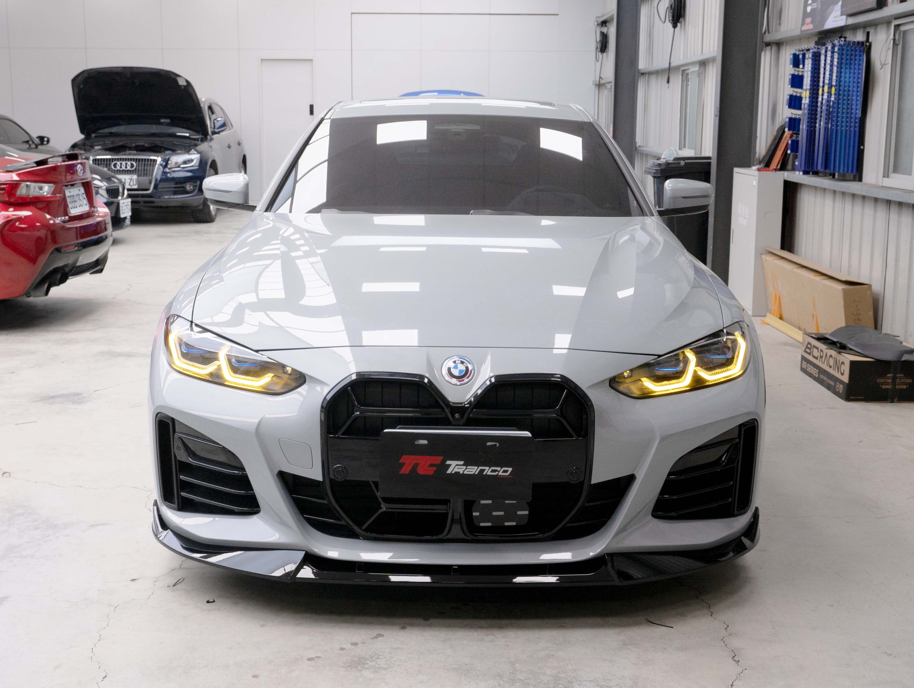 BMW G26 亮黑水箱罩