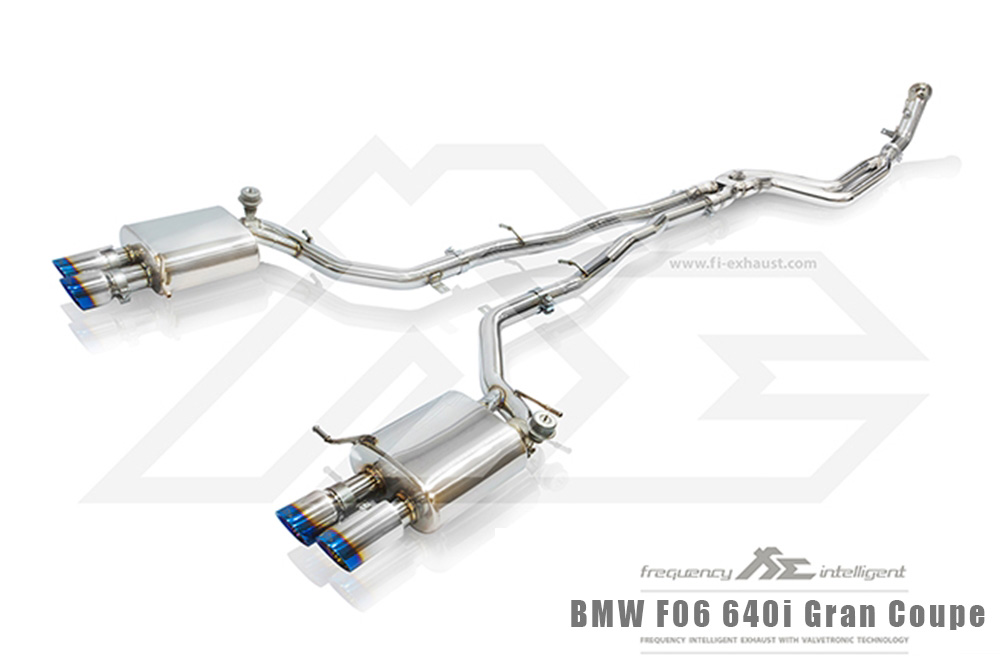 F06 N55 640i GC Fi 排氣管 Downpipe當派 全段 中尾段