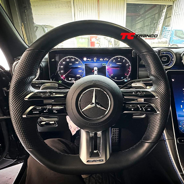 BENZ 蜻蜓 AMG方向盤 皮革