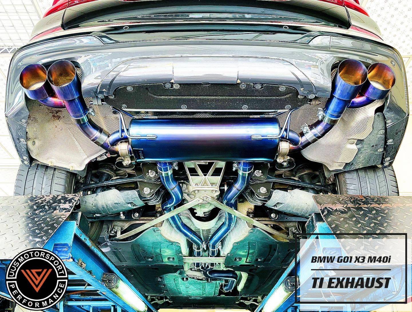 G01 G02 3.0T VVS 排氣管 Downpipe當派 全段 中尾段