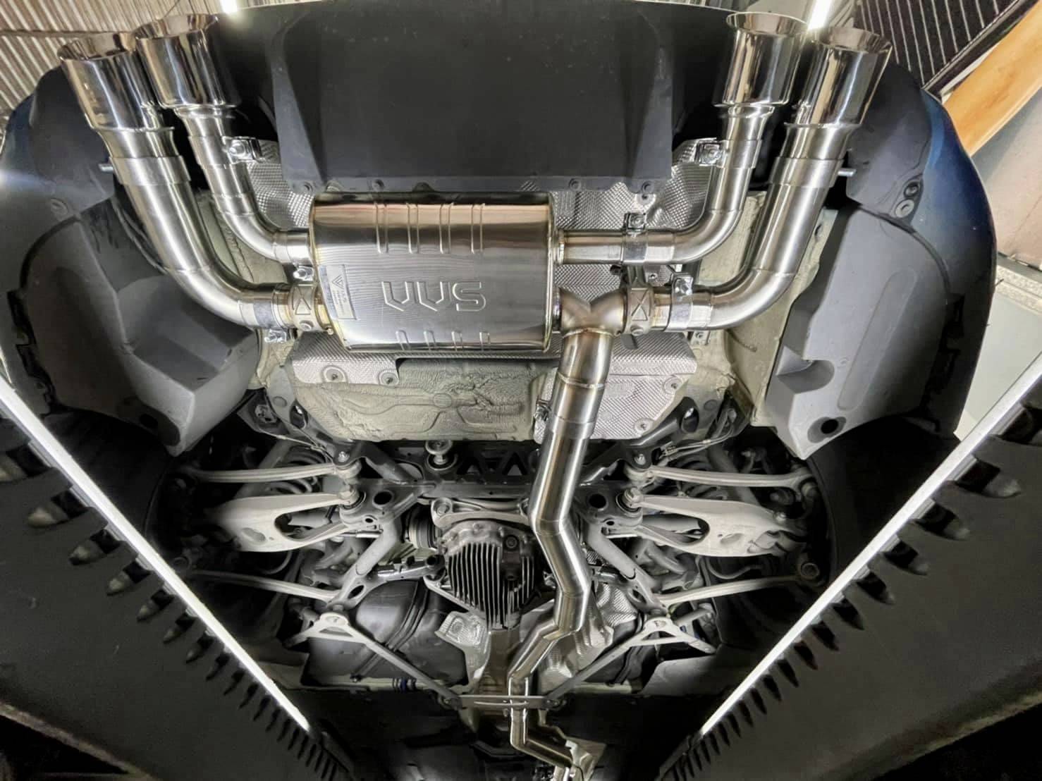 F87 VVS 排氣管 Downpipe當派 全段 中尾段