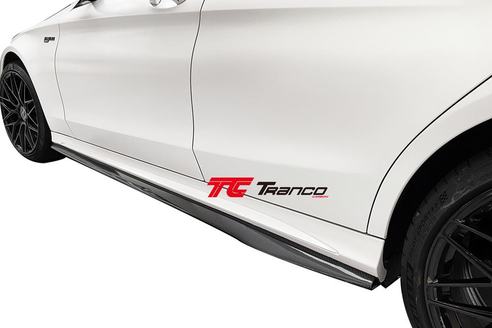 MC20552 <BR> W205 V 側裙定風翼 AMG/C63保桿 <BR> 適用:AMG/C63保桿  <BR>材質:碳纖維
