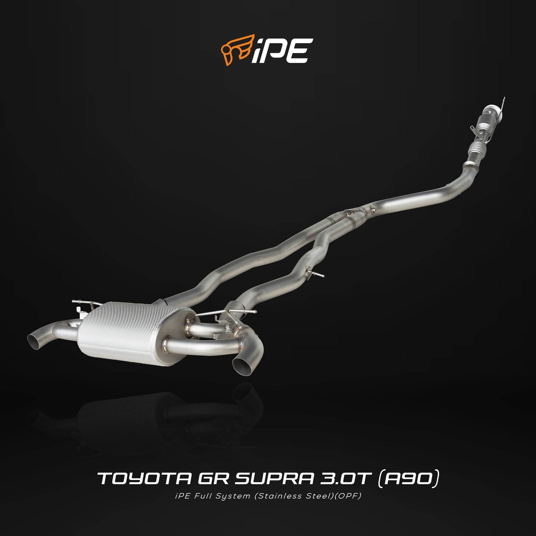 A90 Supra 3.0T IPE 排氣管 Downpipe 當派 全段 中尾段