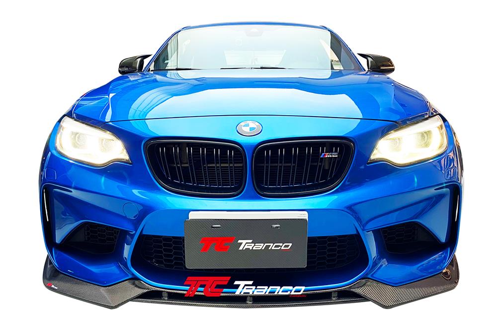 B287022 <BR> F87 M2 V 前下巴  <BR>適用:M2保桿<BR>  材質:碳纖維