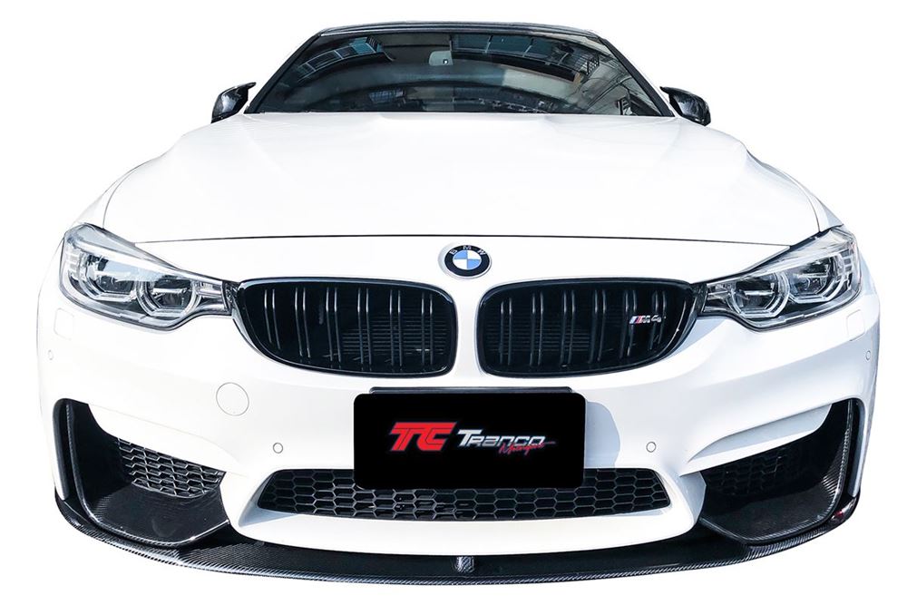 B34808202  <BR>F80/82/83 P 前下巴+定風翼  <BR>適用:M3/M4保桿 <BR> 材質:全碳+碳纖維