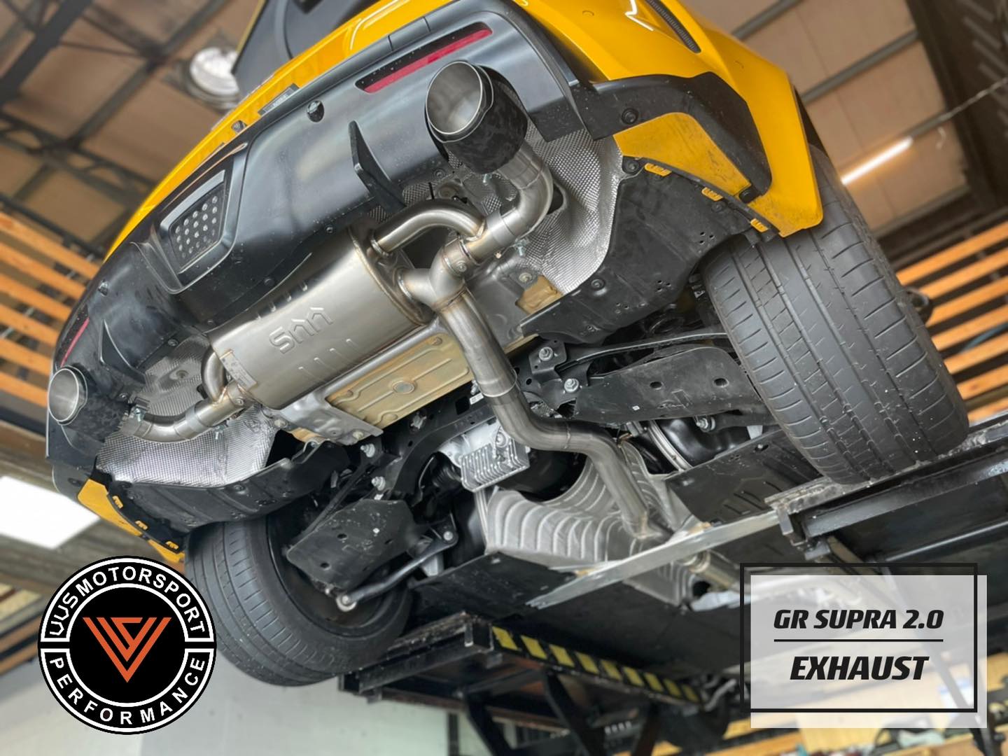 A90 Supra 2.0T VVS 排氣管 Downpipe 當派 全段 中尾段