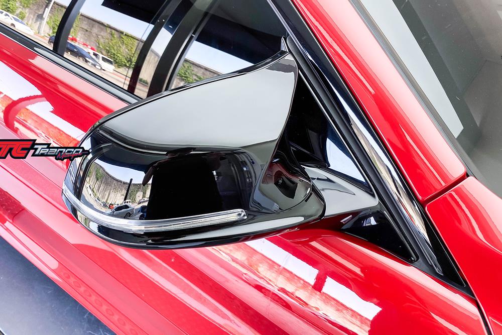 BU11 <br>  F34 3GT 6件式 M4 後視鏡蓋 替換式 亮黑 <br>  適用:F34 3GT  <br> 材質:ABS
