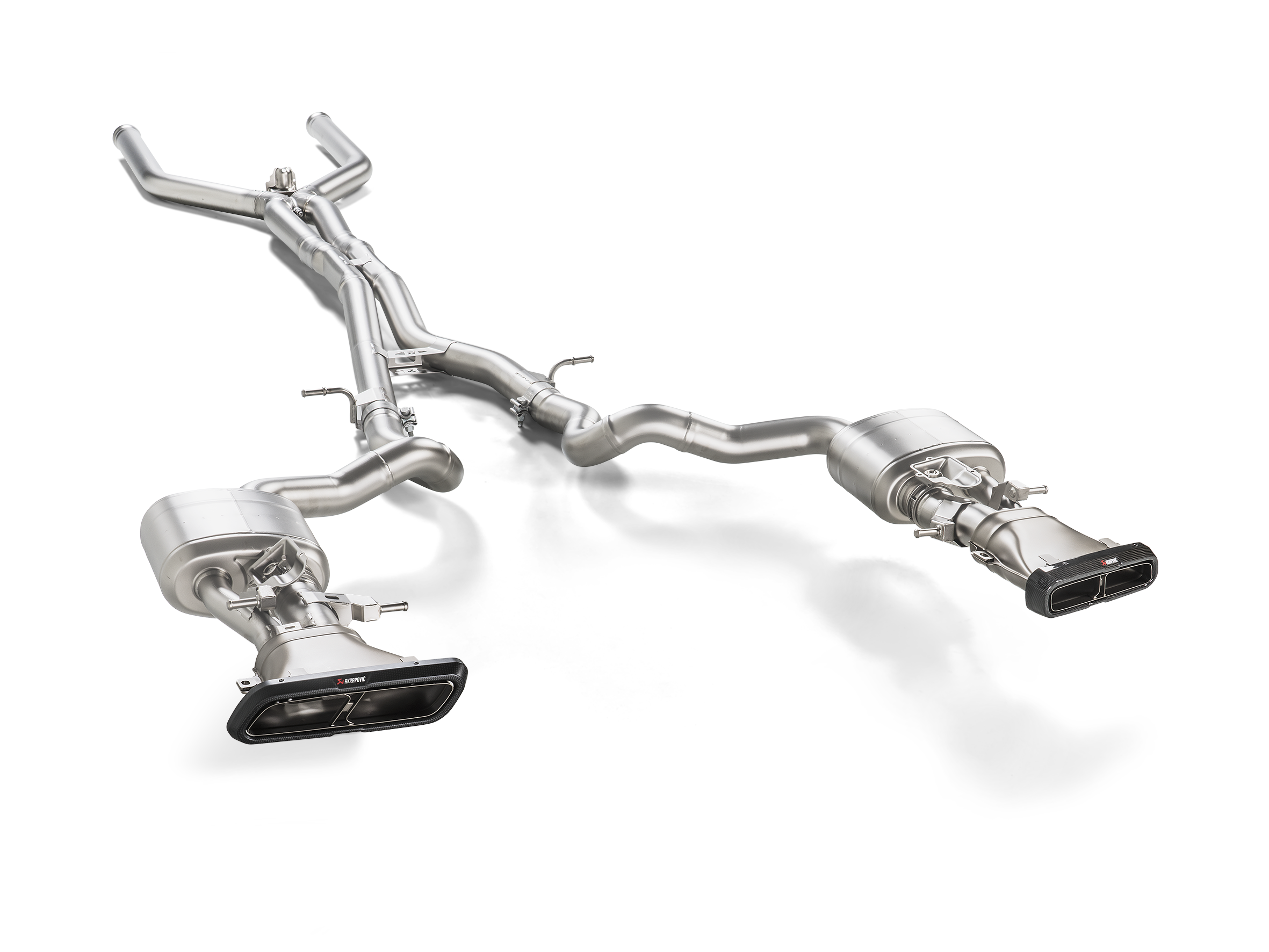 W213 E63 Akrapovic 排氣管 Downpipe 當派 全段 中尾段