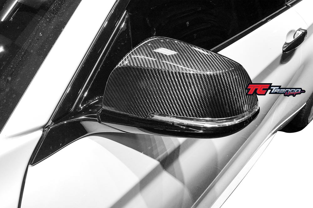 BU03 <BR> F22 原廠 後視鏡蓋 替換式 全碳 <BR> 適用:F22  <BR>材質:全碳