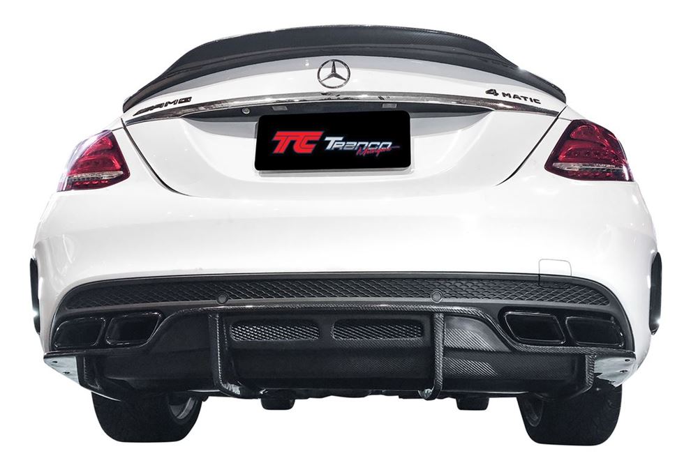 MC20568 <BR> W205 C63 P 後下巴底板 C63保桿  <BR>適用:C63保桿  <BR>材質:全碳