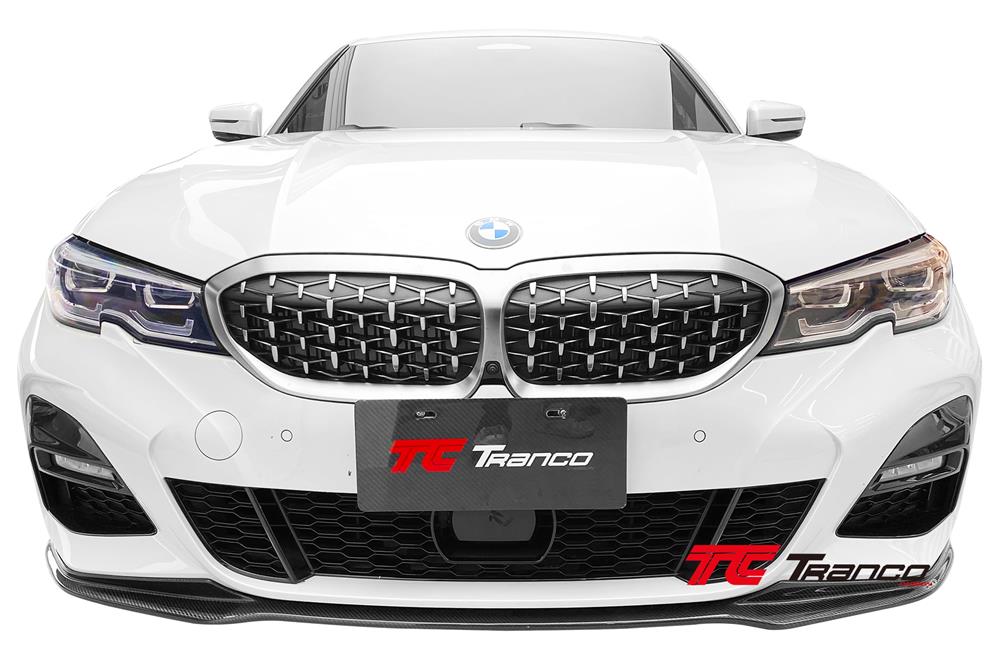 B32011 <BR> G20/G21 P 前下巴一件式 FOR M 保桿  <BR>適用:M SPORT/ M TECH保桿  <BR>材質:碳纖維