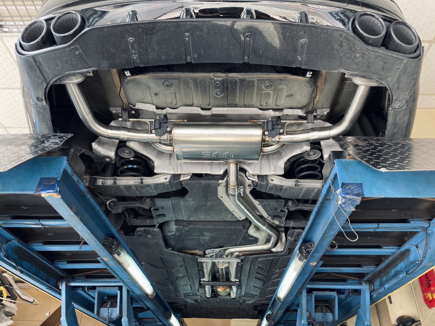 C118 CLA180 / 200 / 250 VVS 排氣管 Downpipe 當派 全段 中尾段