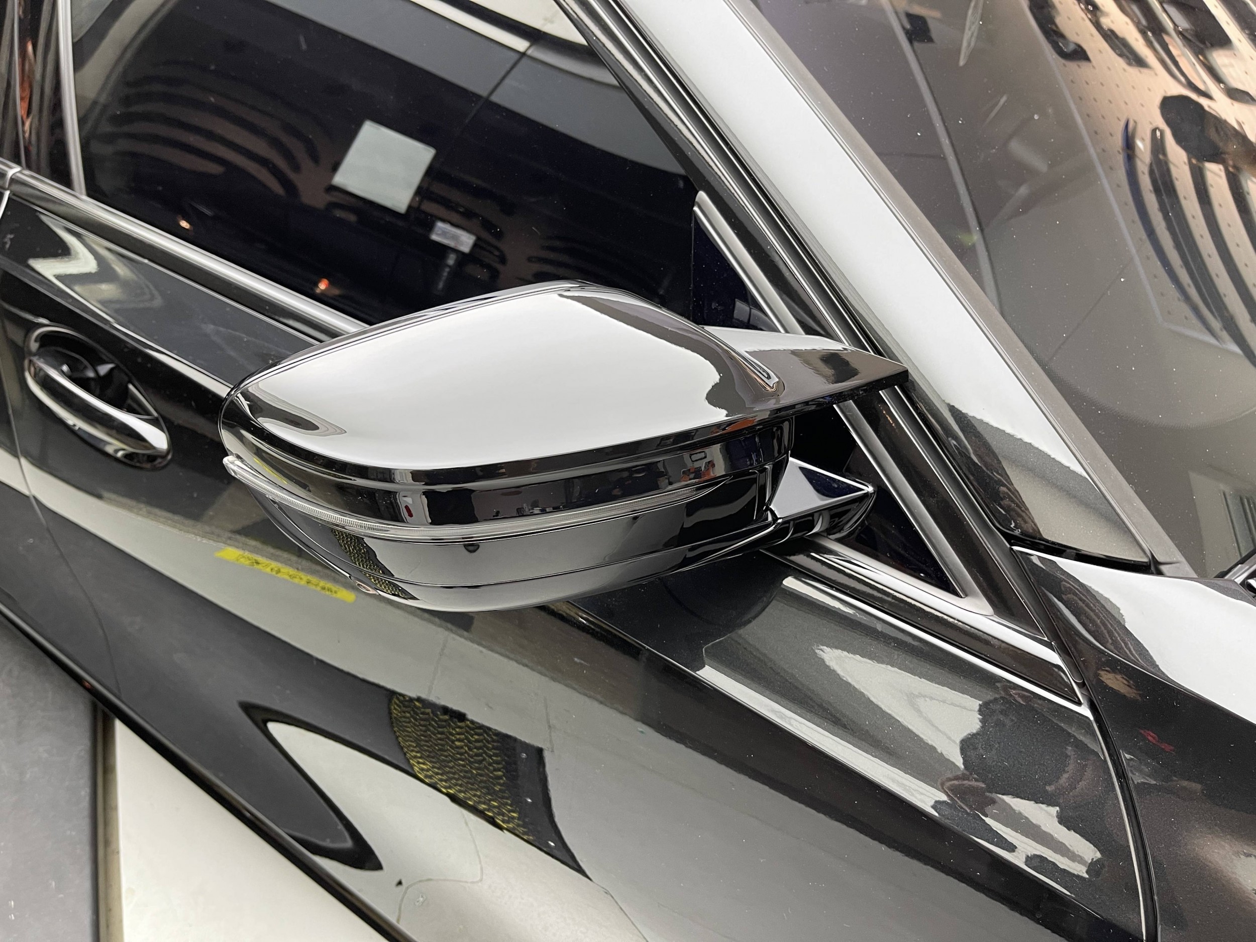 G42 牛角 亮黑 後視鏡蓋 2件組