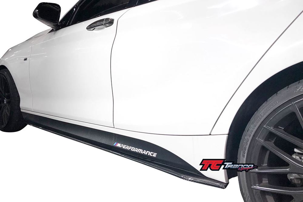 B12005  <BR>F20 DTM 側裙定風翼  <BR>適用:M SPORT/ M TECH保桿  <BR>材質:碳纖維