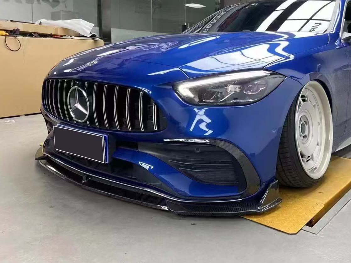 賓士 W206 前保風刀