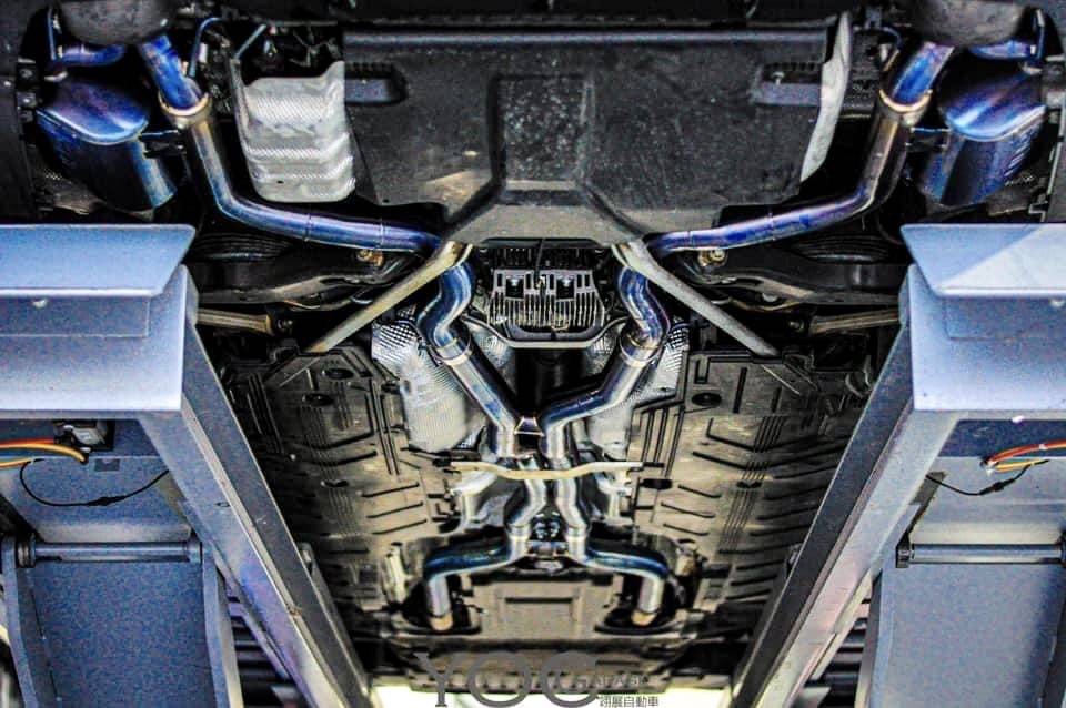 W213 E63 / 63S VVS 排氣管 Downpipe 當派 全段 中尾段
