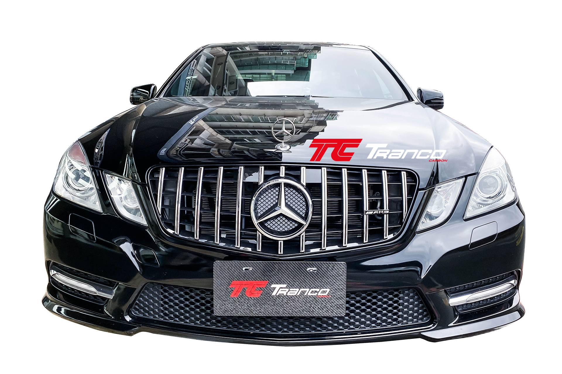 W212 改款前 GT 銀色 水箱罩