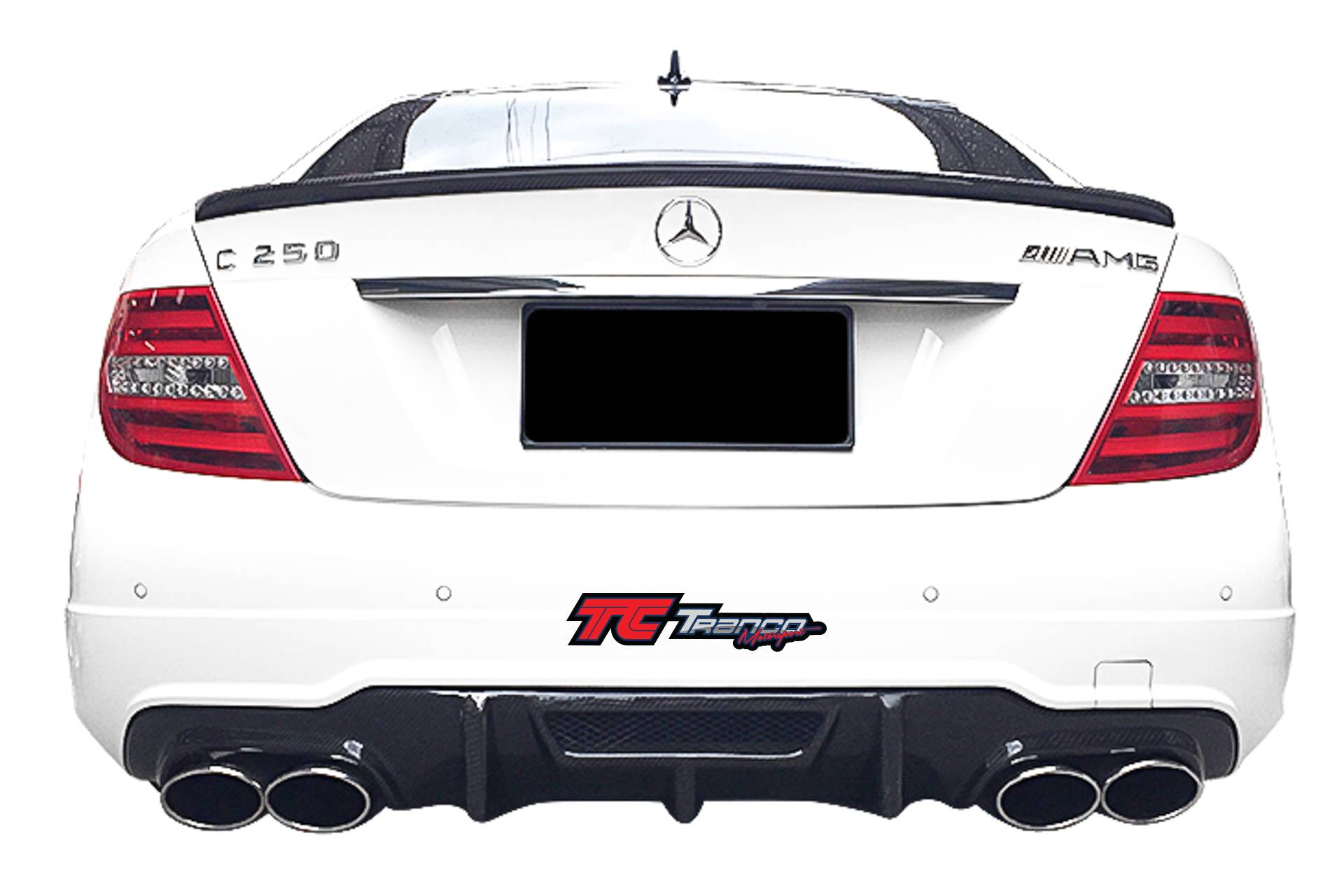 W204 LCI 小改款 V 後下巴 AMG C63保