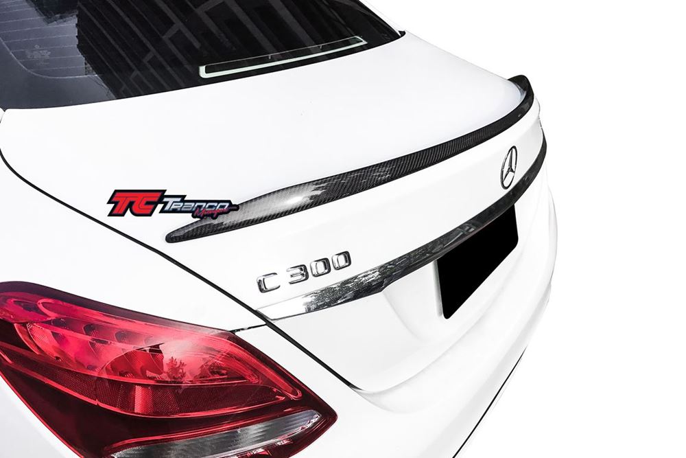 MC20515  <BR>W205 4門 C63 尾翼 <BR> 適用:W205四門  <BR>材質:碳纖維