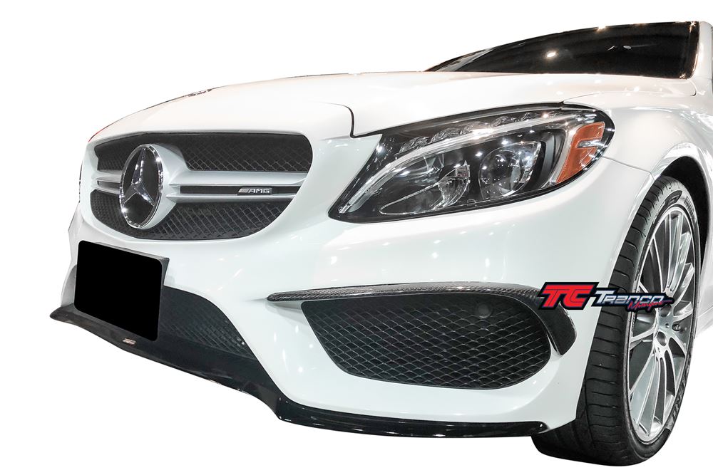 MC20542  <BR>W205 上風刀 二件式 AMG保桿<BR>  適用:AMG保桿  <BR>材質:碳纖維