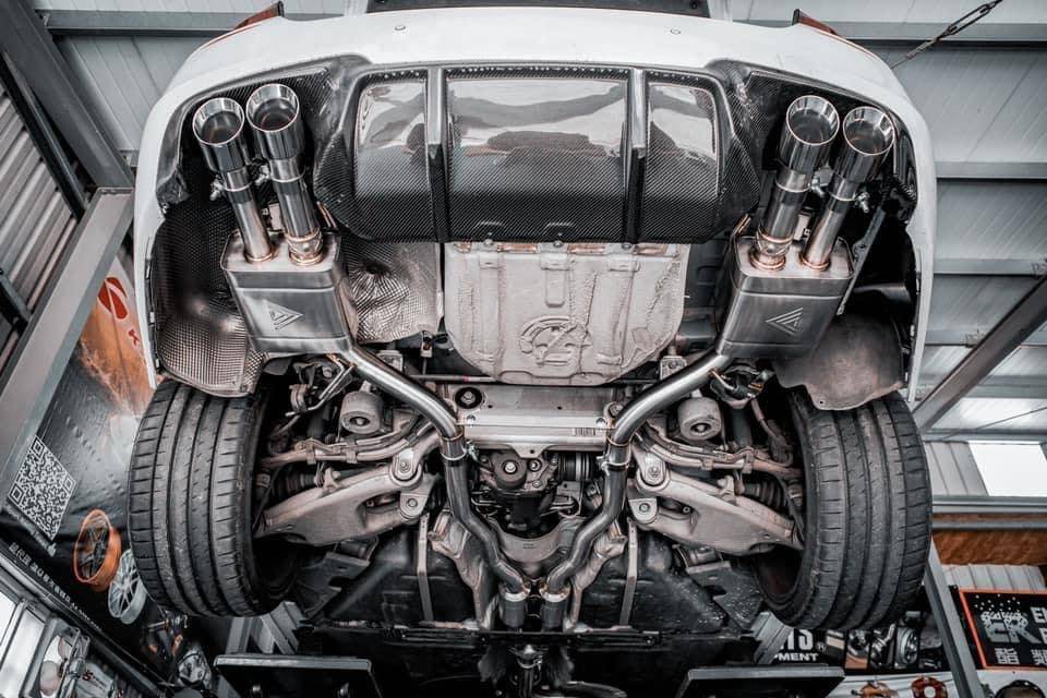 F10 2.5NA 2.0T VVS 排氣管 Downpipe當派 全段 中尾段
