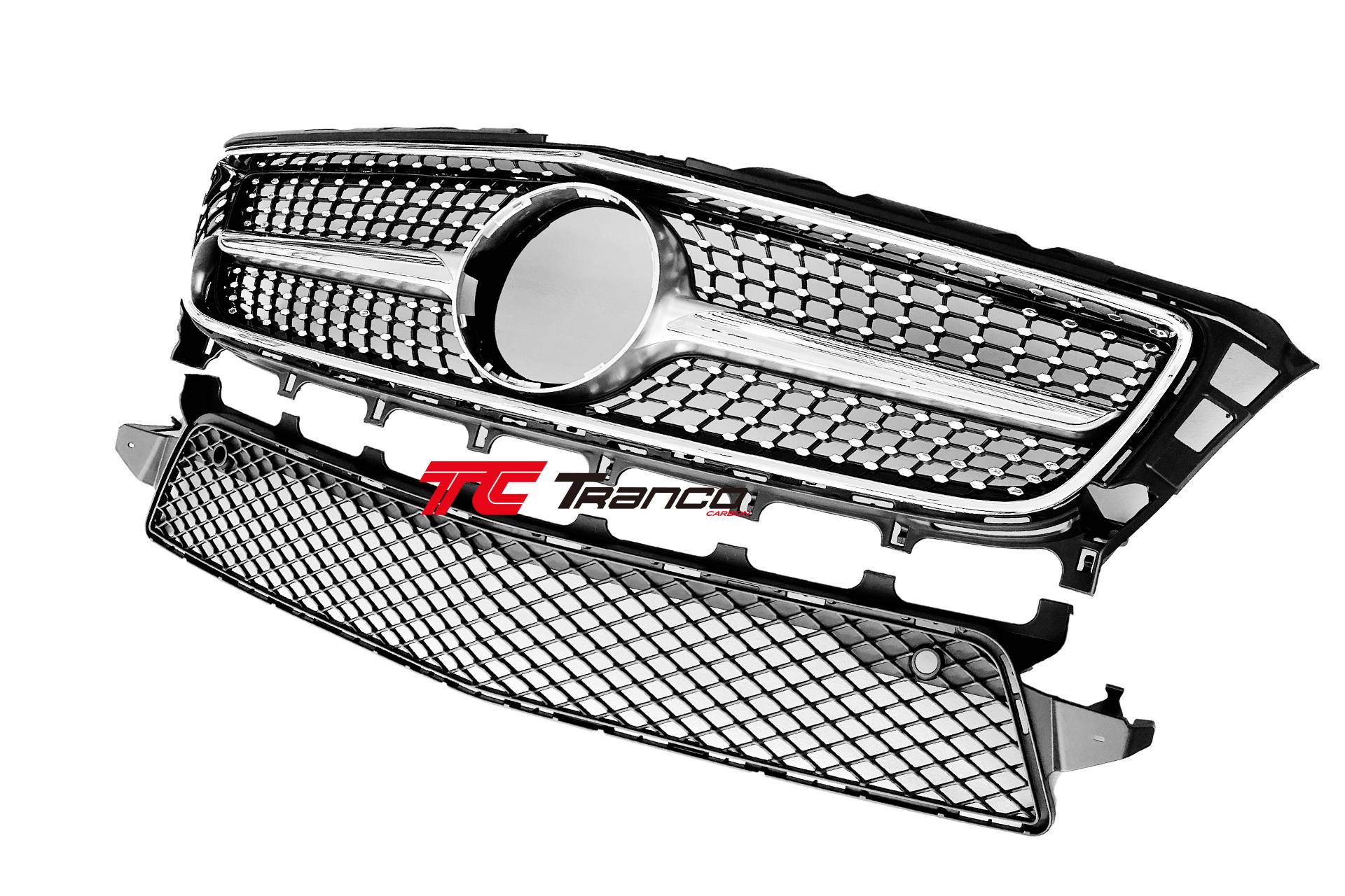 W218 改款前 滿天星 水箱罩