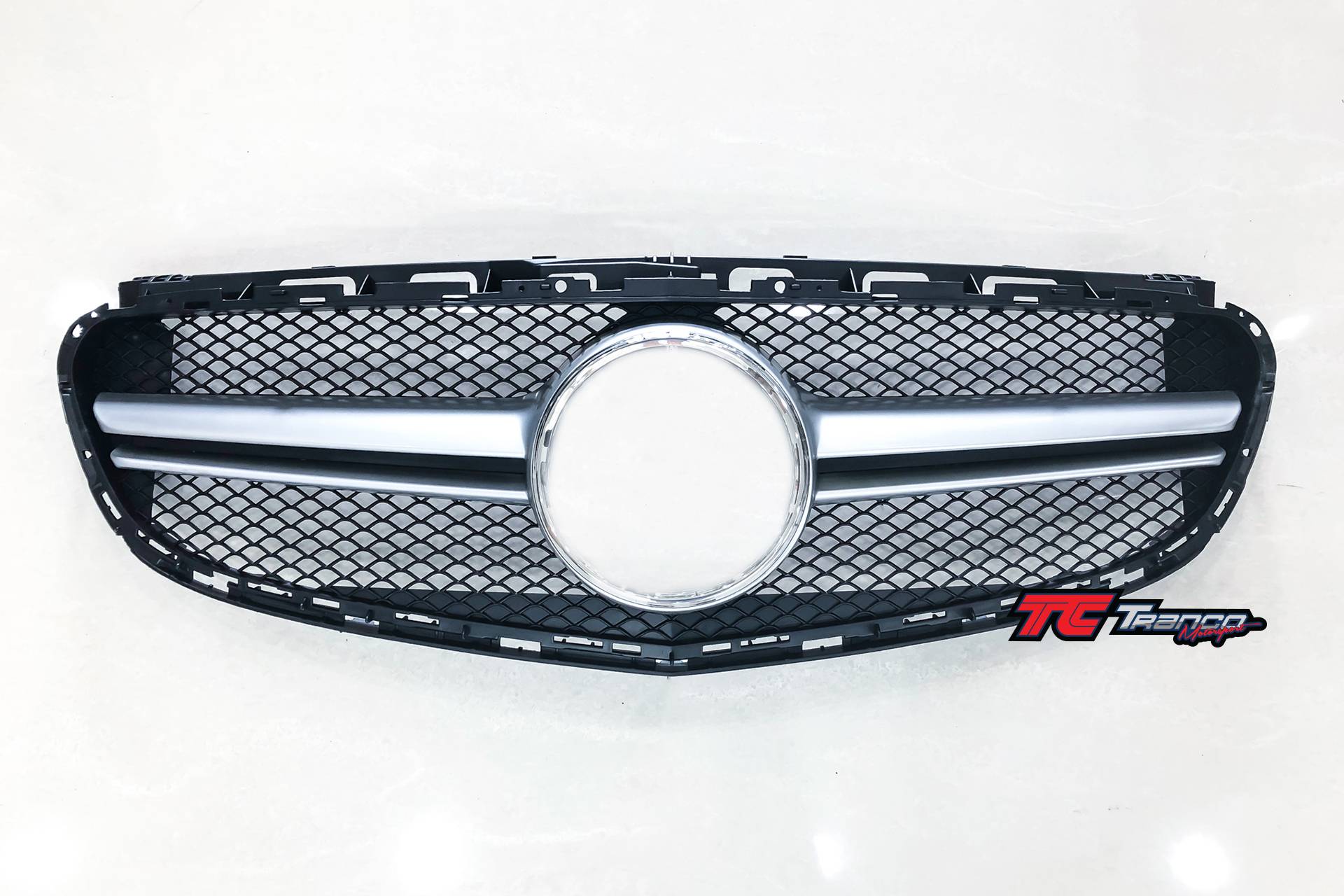 W212 LCI 小改款 E63款 銀色 水箱罩