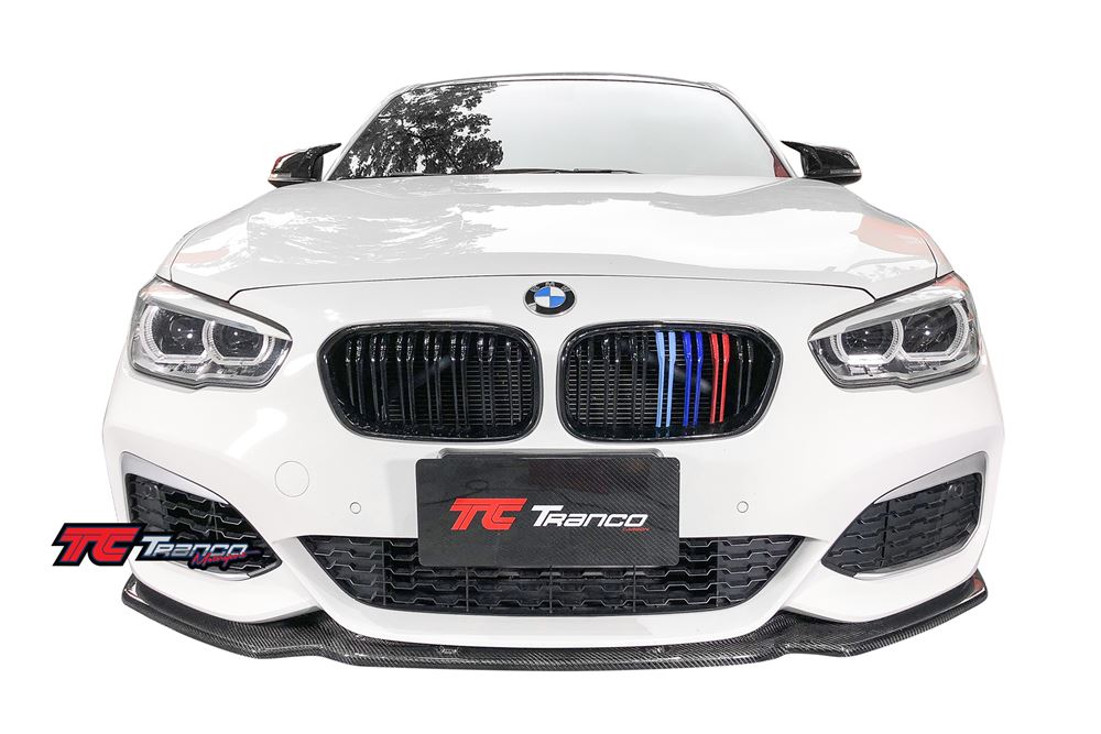 B12028  <BR>F20 LCI 小改款 M 前下巴 FOR M保桿 <BR> 適用:M SPORT/ M TECH保桿 <BR>材質:碳纖維