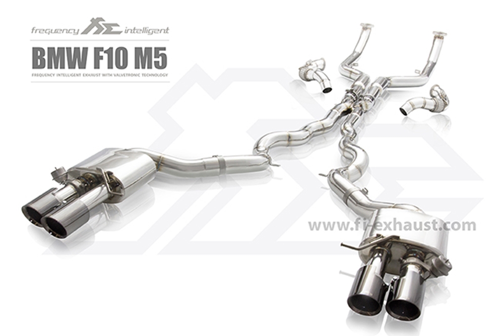 F10 4.4T S63 Fi 排氣管 Downpipe當派 全段 中尾段
