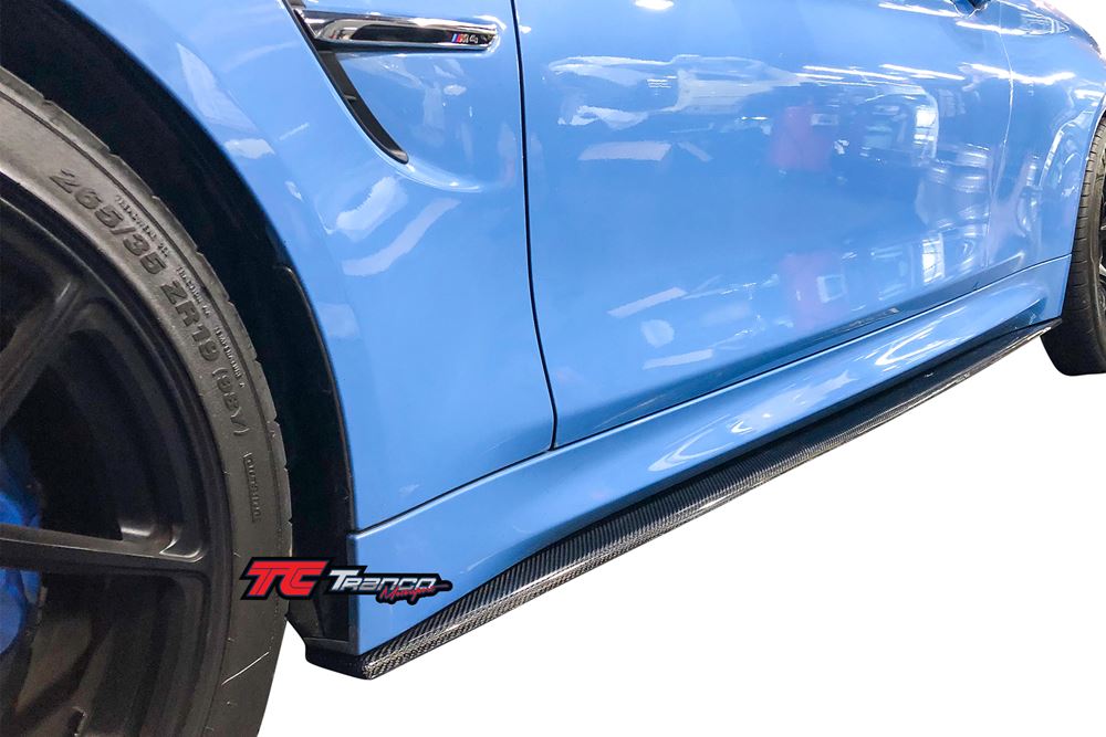 B34808213 <BR> F80/82/83 P 側裙定風翼 <BR> 適用:M3/M4保桿 <BR> 材質:碳纖維