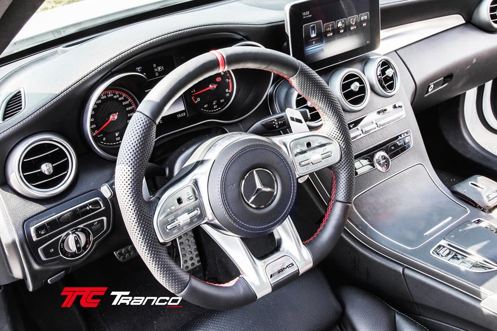 MU18<BR>   BENZ 2019 方向盤<BR>   適用:C118 <BR>  材質: