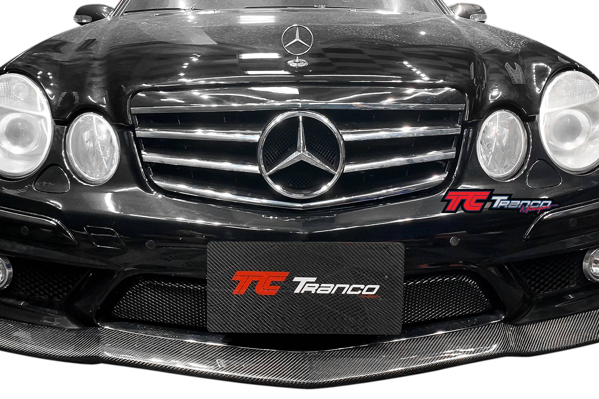 W211 LCI 小改款 07-09年 CL 亮黑 水箱罩