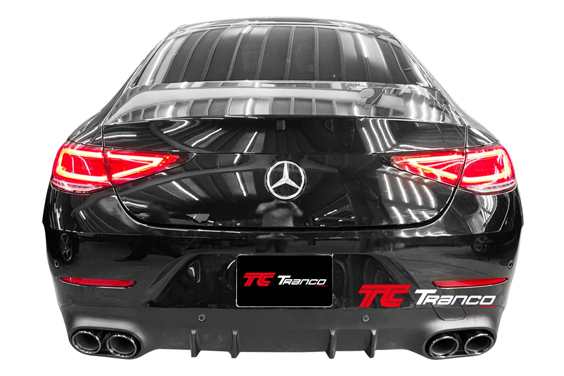 W218 LCI 小改款 CLS 53 後下巴總成