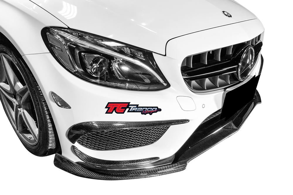 MC20504 <BR> W205 風刀 六件式 AMG保桿  <BR>適用:AMG保桿  <BR>材質:碳纖維