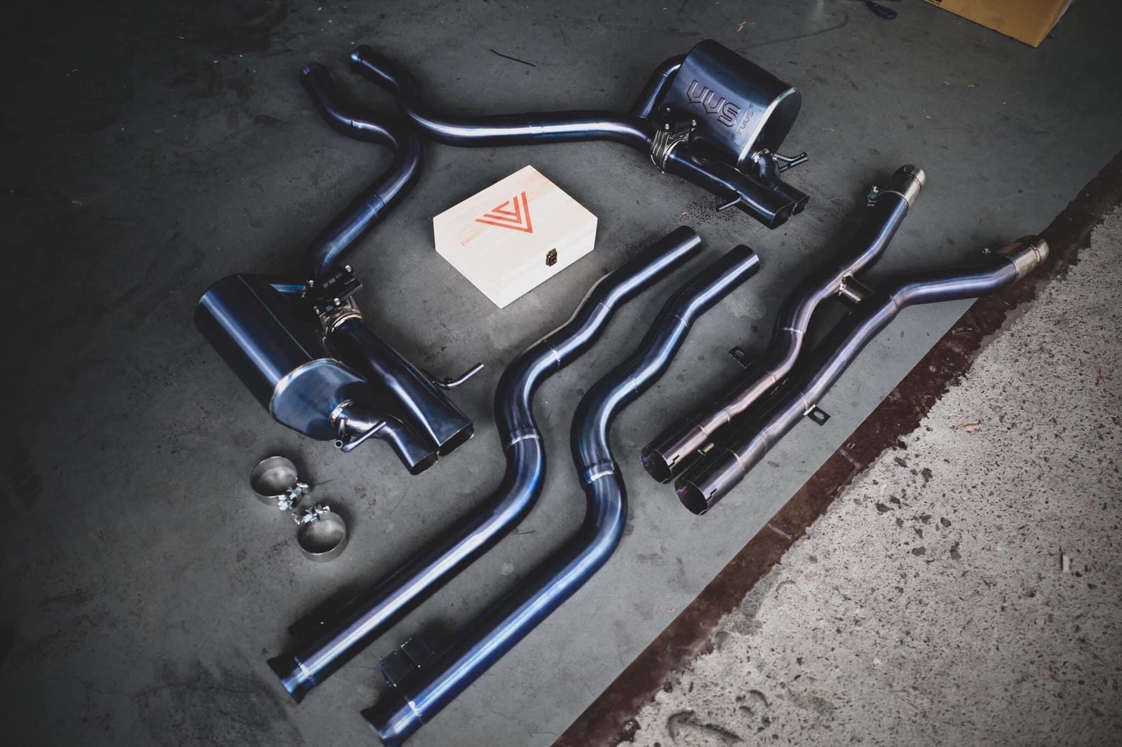 W205 C63 / 63S VVS 排氣管 Downpipe 當派 全段 中尾段