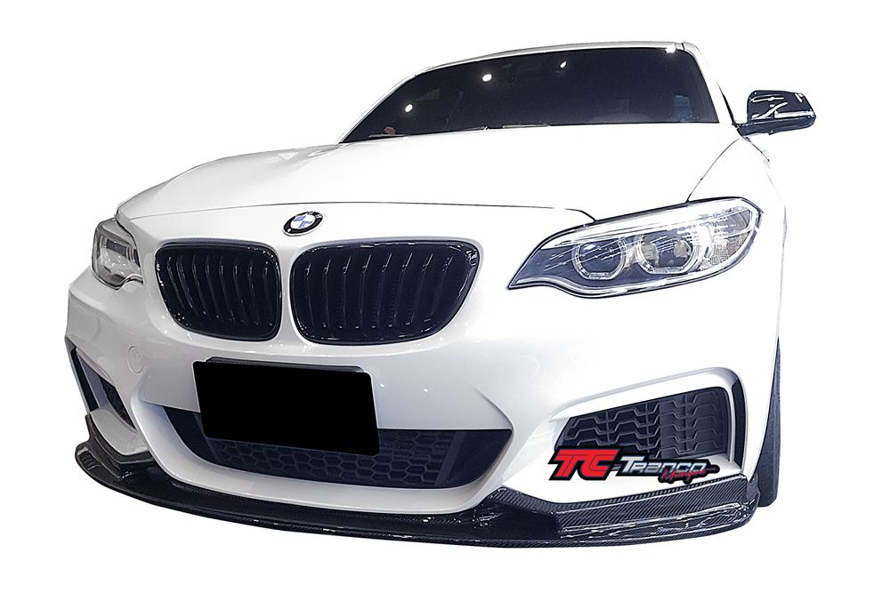 B22201<BR>  F22 D 前下巴 FOR M保桿 <BR>適用:M SPORT/ M TECH保桿 <BR> 材質:碳纖維