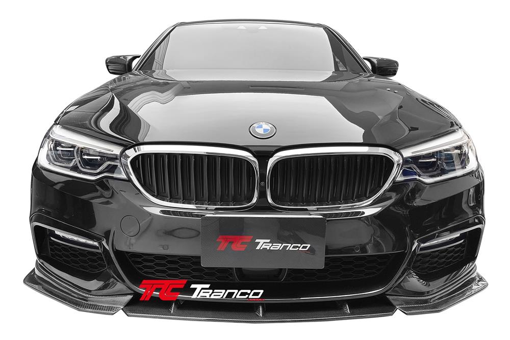 B53011  <BR> G30/G31 DTM 前下巴 三件式 FOR M 保桿   <BR>適用:M SPORT/ M TECH保桿   <BR>材質:碳纖維