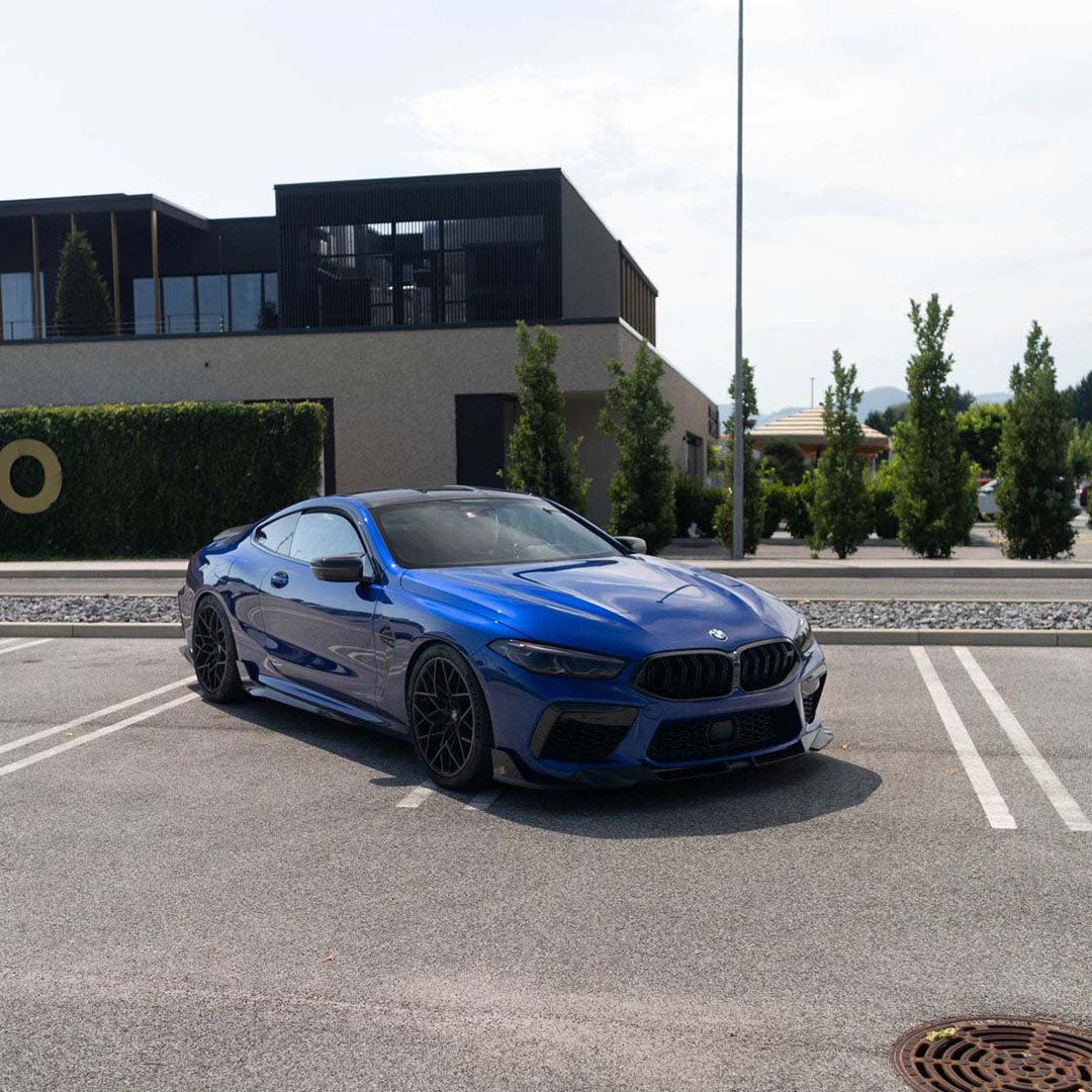 G16 F93 M8 碳纖維 側裙定風翼