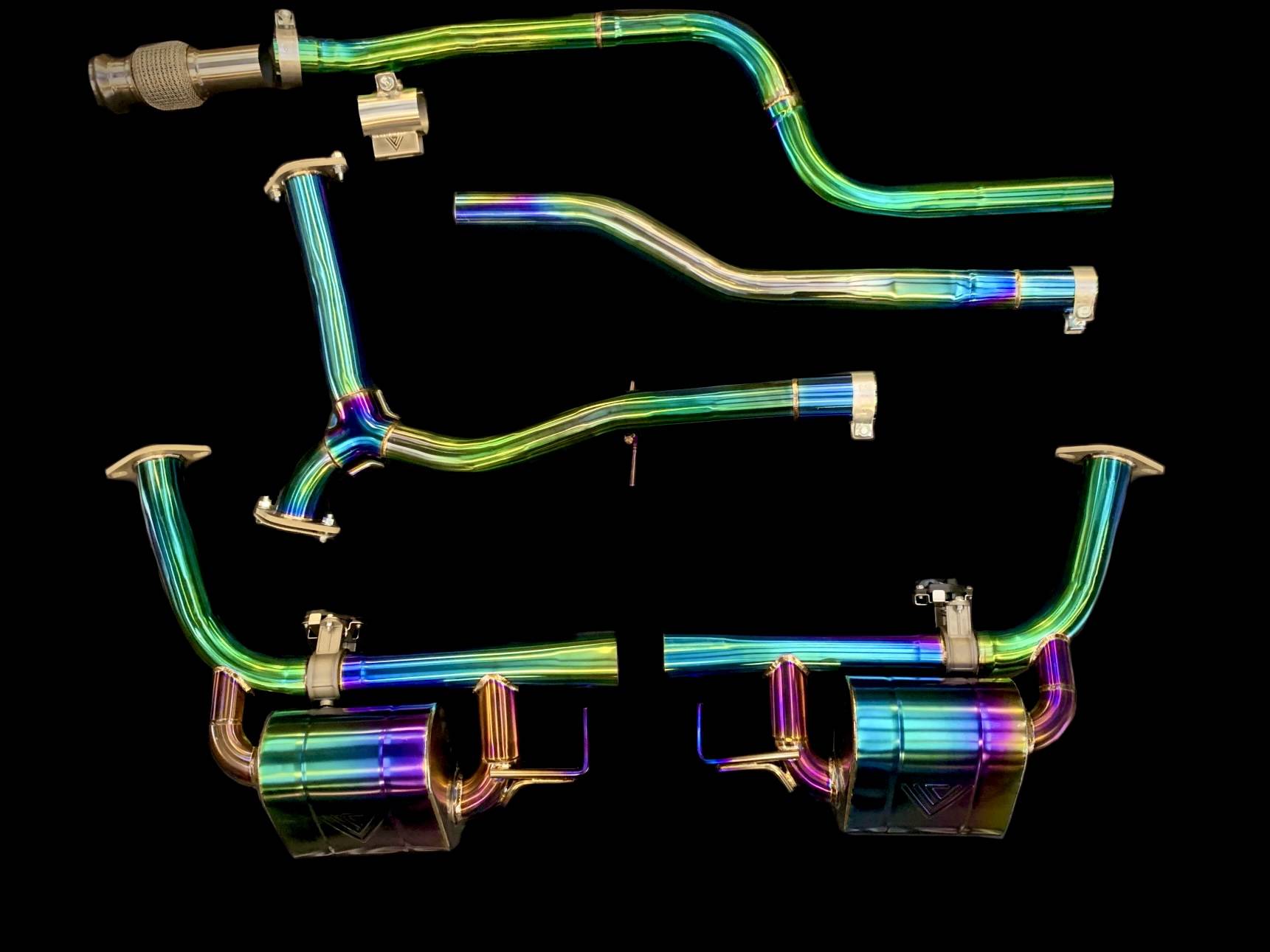 W205 C180 / 200 / 250 / 300 VVS 排氣管 Downpipe 當派 全段 中尾段