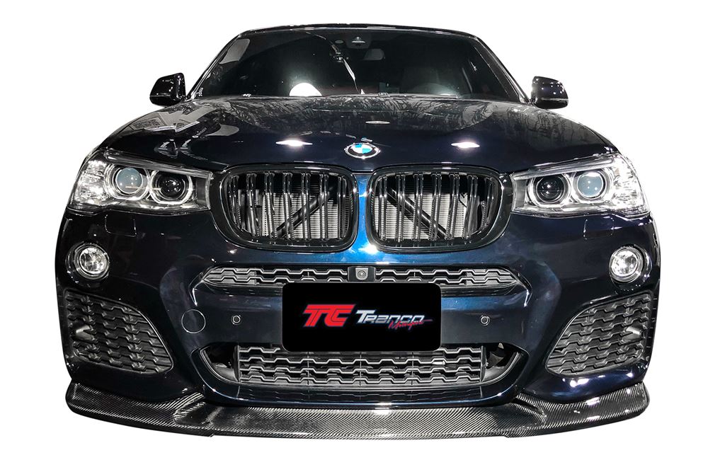 BX42601  <BR> F26 D 前下巴 FOR M保桿 <BR>  適用:M SPORT/ M TECH保桿 <BR>  材質:碳纖維