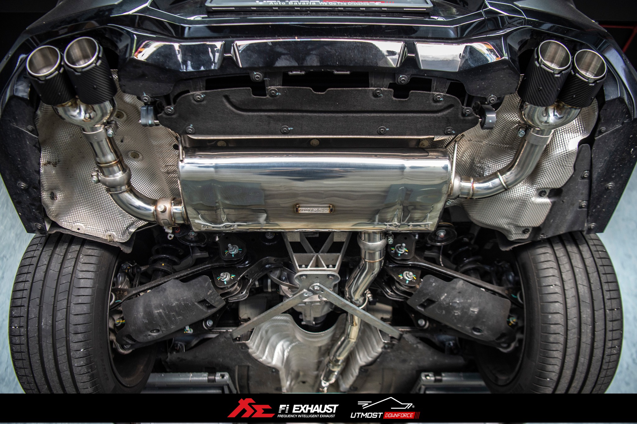 G02 B48 30i LCI Fi 排氣管 Downpipe當派 全段 中尾段