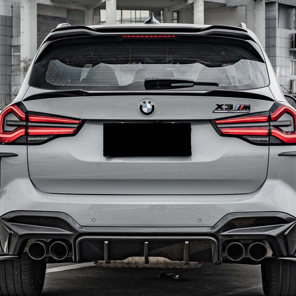 F97 X3M 碳纖維 後中尾翼