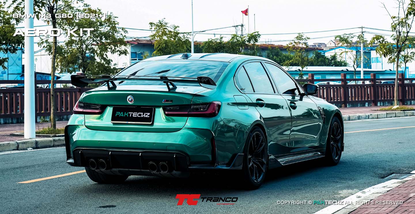 G80 M3 Paktechz 碳纖維戰鬥尾翼