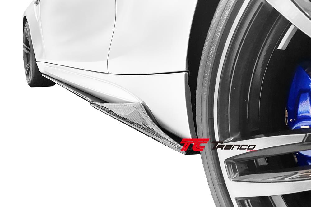 B287024 <BR> F87 M2 M2C M 側裙定風翼  <BR>適用:M2 M2C保桿  <BR>材質:碳纖維