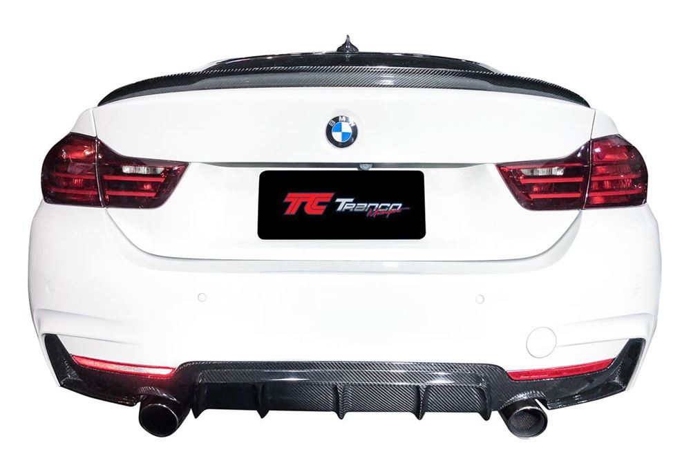 B43211<BR>   F32/33/36 P 後下巴 (雙邊單出) FOR M 保桿  <BR> 適用:M SPORT/ M TECH保桿  <BR> 材質:碳纖維