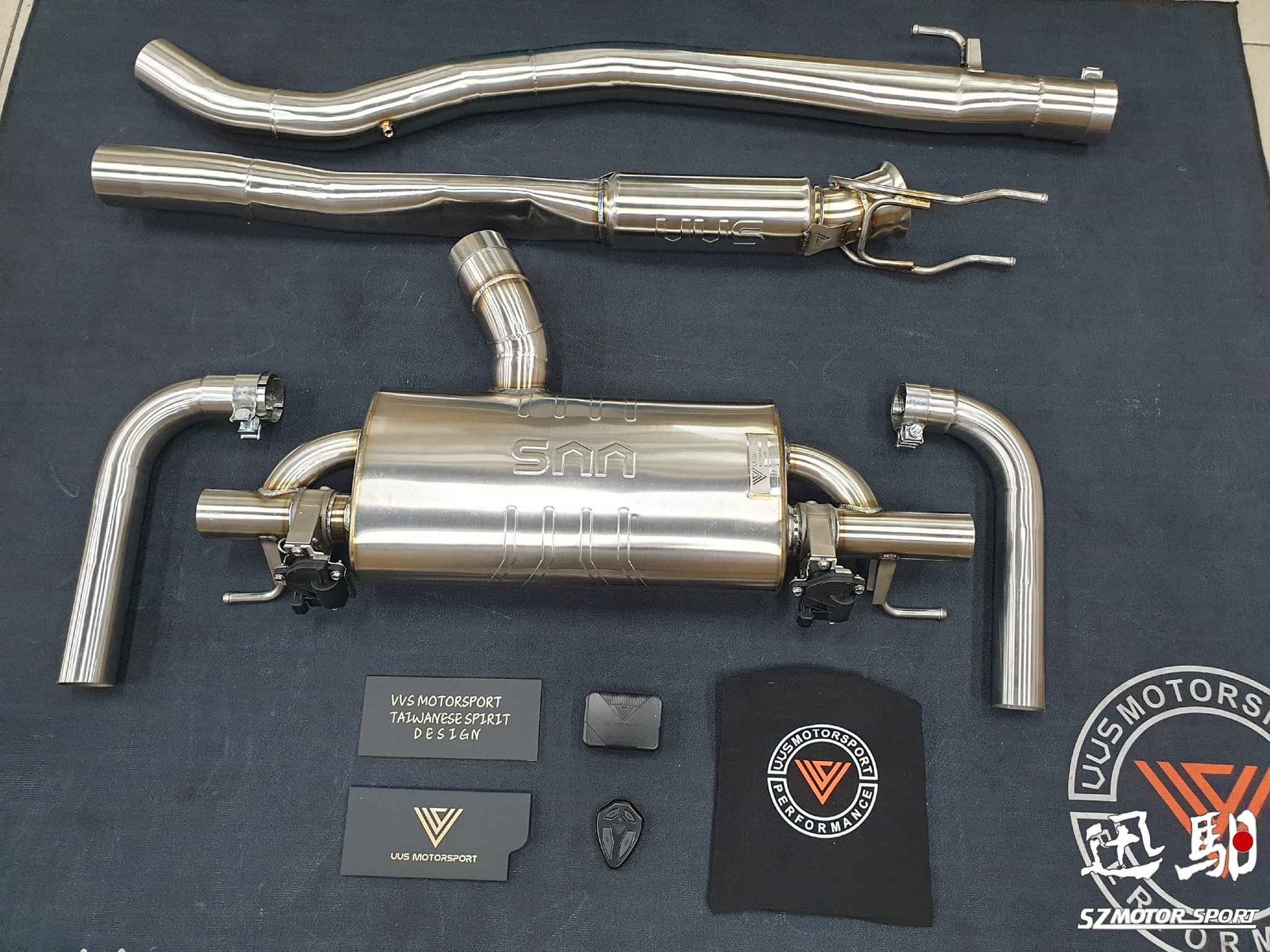 C118 CLA45S VVS 排氣管 Downpipe 當派 全段 中尾段