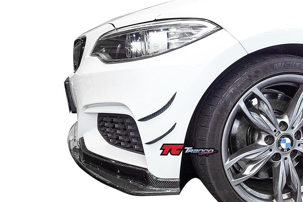 B28703 <BR> F87 M2 E 風刀  <BR>適用:M2 M2C保桿  <BR>材質:碳纖維